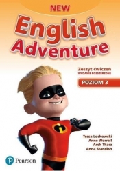 New English Adventure 3. Zeszyt ćwiczeń, wydanie rozszerzone