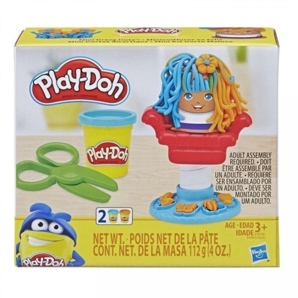 Masa plastyczna PlayDoh Mini Szalony Fryzjer (E4902/E4918)