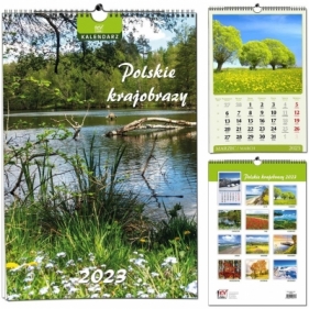 Kalendarz 2022 7 Plansz B3 - Polskie Krajobrazy