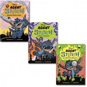 Pakiet Agent Stitch. Disney. Tomy 1-3 - Steve Behling