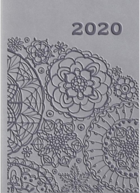 Kalendarz 2020 Tygodniowy A7 Vivella Szary