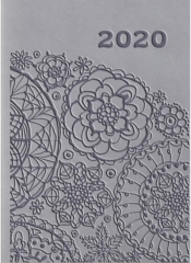 Kalendarz 2020 Tygodniowy A7 Vivella Szary