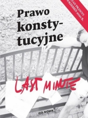 Last Minute. Prawo konstytucyjne 2020 - Bogusław Gąszcz