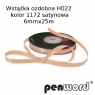 Wstążka ozdobna H022 kol.1172 satyna 6mmx25