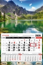 Kalendarz 2026 jednodzielny - Tatry