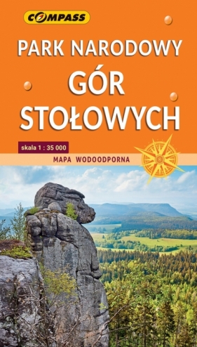 Park Narodowy Gór Stołowych. Mapa kieszonkowa w skali 1: 35 000 (wersja wodoodporna)