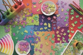 Ravensburger, Puzzle 3000: Puzzle na Puzzlach (Karen's puzzles) (17471)