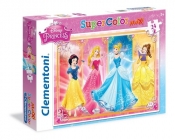 Puzzle SuperColor Maxi Księżniczki 24 (24471)