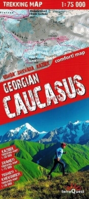 Trekking map Georgian Caucasus 1:75 000 - praca zbiorowa
