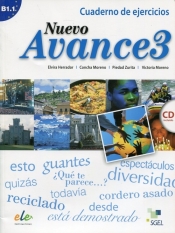 Nuevo Avance 3 Ćwiczenia + CD - Herrador Elvira, Moreno Concha, Zurita Piedad, Moreno Victoria