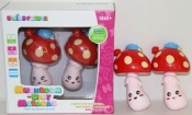 Grzechotki 2 muchomorki 13 cm (A872617W)