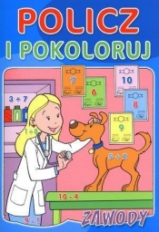 Policz i pokoloruj. Zawody - Krzysztof M. Wiśniewski