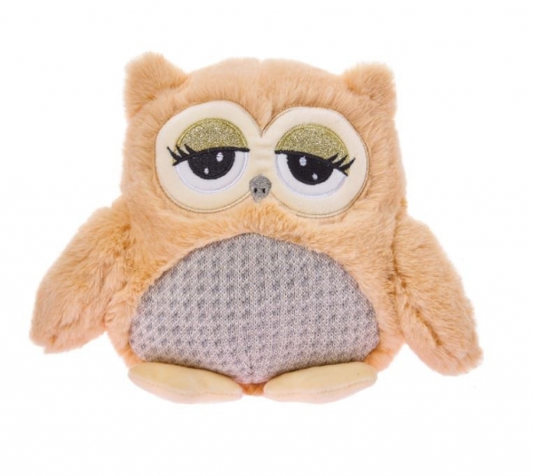 Maskotka Sowa Agnes karmelowa 23cm (13832)