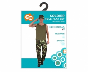 Stój dla dorosłych Żołnierz rozm.56