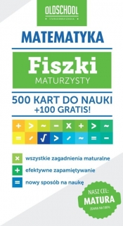 Matematyka Fiszki maturzysty 500 kart do nauki + 100 gratis - Inga Linder-Kopiecka, Beata Linder-Kopiecka