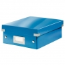 Pudło archiwizacyjne Leitz Click & Store z przegródkami - niebieski 22 x 10 x