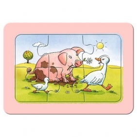 Moje pierwsze puzzle: Dobrzy przyjaciele zwierząt (065714)