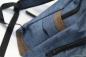 Plecak młodzieżowy z klapą niebieski Basic (607571)
