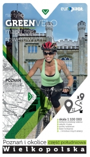 Poznań i okolice - część południowa mapa tras rowerowych