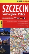 Szczecin Świnoujście Police 1:22 000 plan miasta