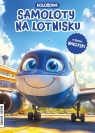  Kolorowe samoloty na lotnisku