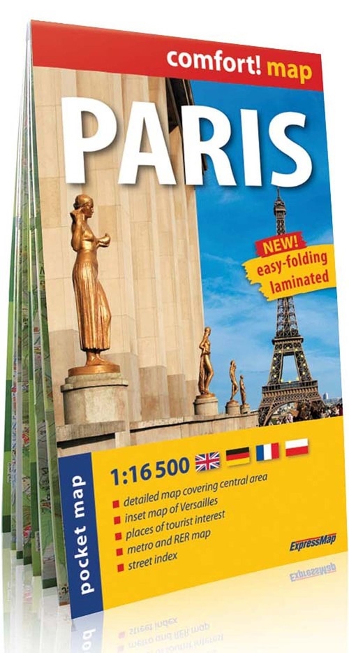 Paris plan miasta 1:16 500