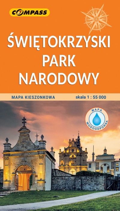 Świętokrzyski Park Narodowy. Mapa kieszonkowa w skali 1:55 000 (wersja wodoodporna)