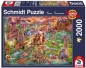 Puzzle 2000 Smoczy skarb
