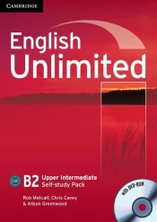 English Unlimited Upper Intermediate Self-study pack Workbook + DVD - Metcalf Rob