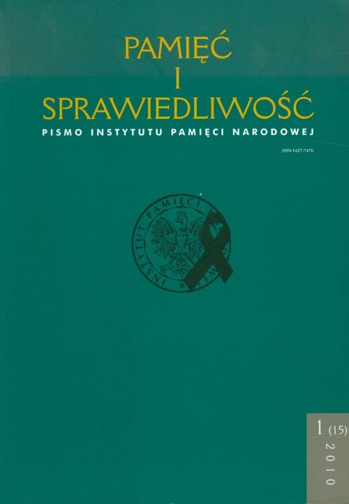 Pamięć i sprawiedliwość 1/15/2010