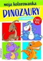 Moja kolorowanka. Dinozaury - Opracowanie zbiorowe, Opracowanie zbiorowe