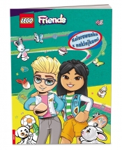 Lego friends. Kolorowanka z naklejkami