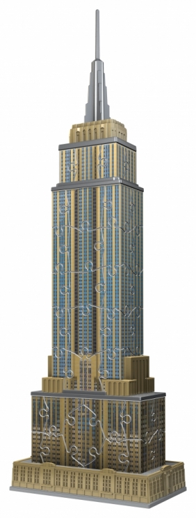 Ravensburger, Puzzle 3D Mini budynki: Empire State Building (11271)