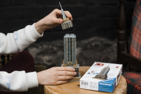 Ravensburger, Puzzle 3D Mini budynki: Empire State Building (11271)