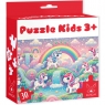 Puzzle Kids: Jednorożce Wiek: 3+