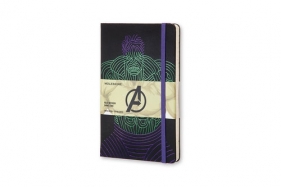 Notes Moleskine Limitowana Edycja Avengers L w linię Hulk