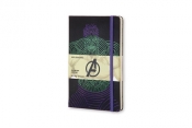 Notes Moleskine Limitowana Edycja Avengers L w linię Hulk