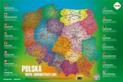 Plansza edukacyjna Mapa Polski HAPPY COLOR