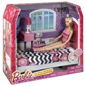 BARBIE Mebelki, sypialnia (CFB63/CFB60)