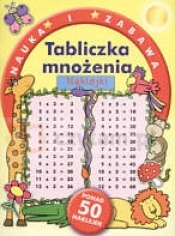 Tabliczka mnożenia. Naklejki