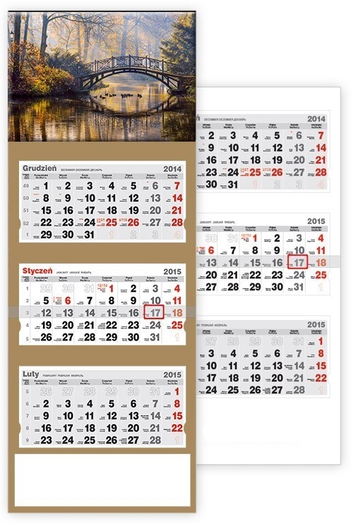 Kalendarz 2015 T 43 Park