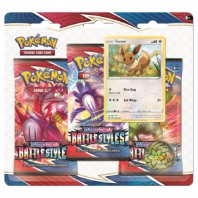 Karty Battle Styles 3-pack Blister - Eevee (80822/8227A)