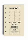  Wkład kalendarzowy 2027 Memofix A6 SK/TDW