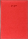 Kalendarz 2021 Tygodniowy B5 Vivella czerwony