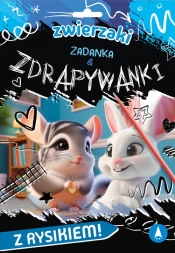 Zwierzaki. Zadanka & zdrapywanki - Monika Ślizowska