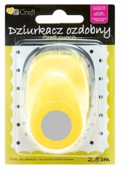 Dziurkacz ozdobny 2,5cm koło 2 (2,5 cm) (JCDZ-110-010)