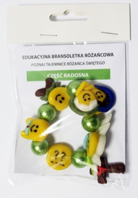 Edukacyjna bransoletka różańcowa - część radosna