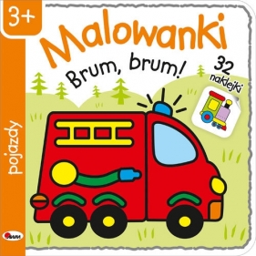 Malowanki 4 Pojazdy - Kozera Piotr<br />