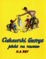 Ciekawski George jeździ na rowerze Rey H.A.