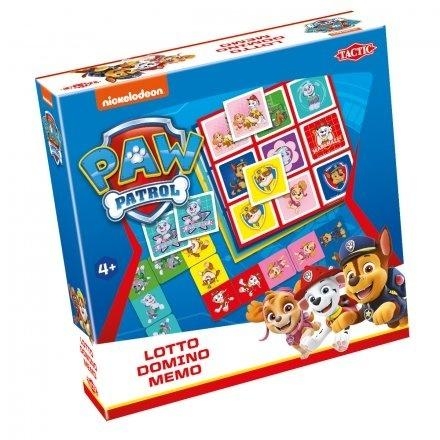 <img src='https://webimage.pl/pics/716/2/d6416739562032.jpg' style='height:440px' /> Lotto, Domino, Memo - Psi Patrol 3w1